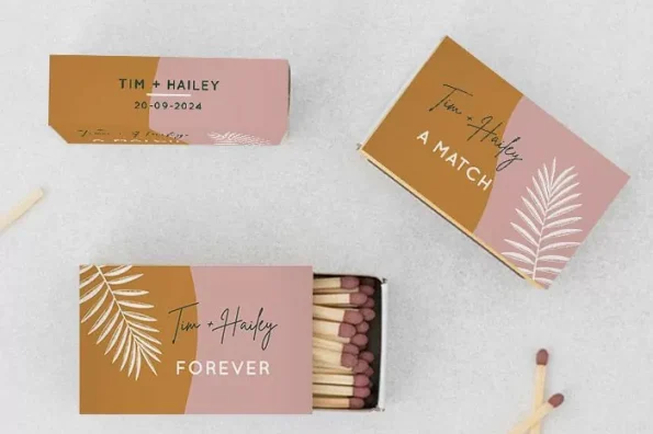 luciferdoosje als trouwbedankje