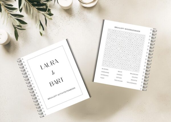 Bruiloft activiteiten boek